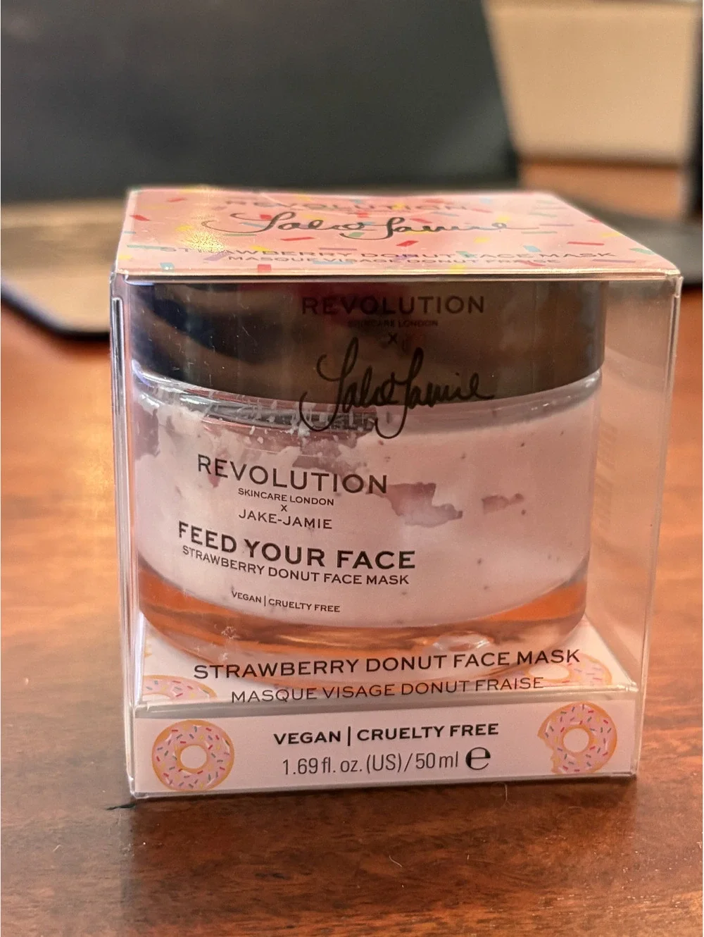 Revolution x Tasty Feed Your Face Strawberry Donut Face Mask